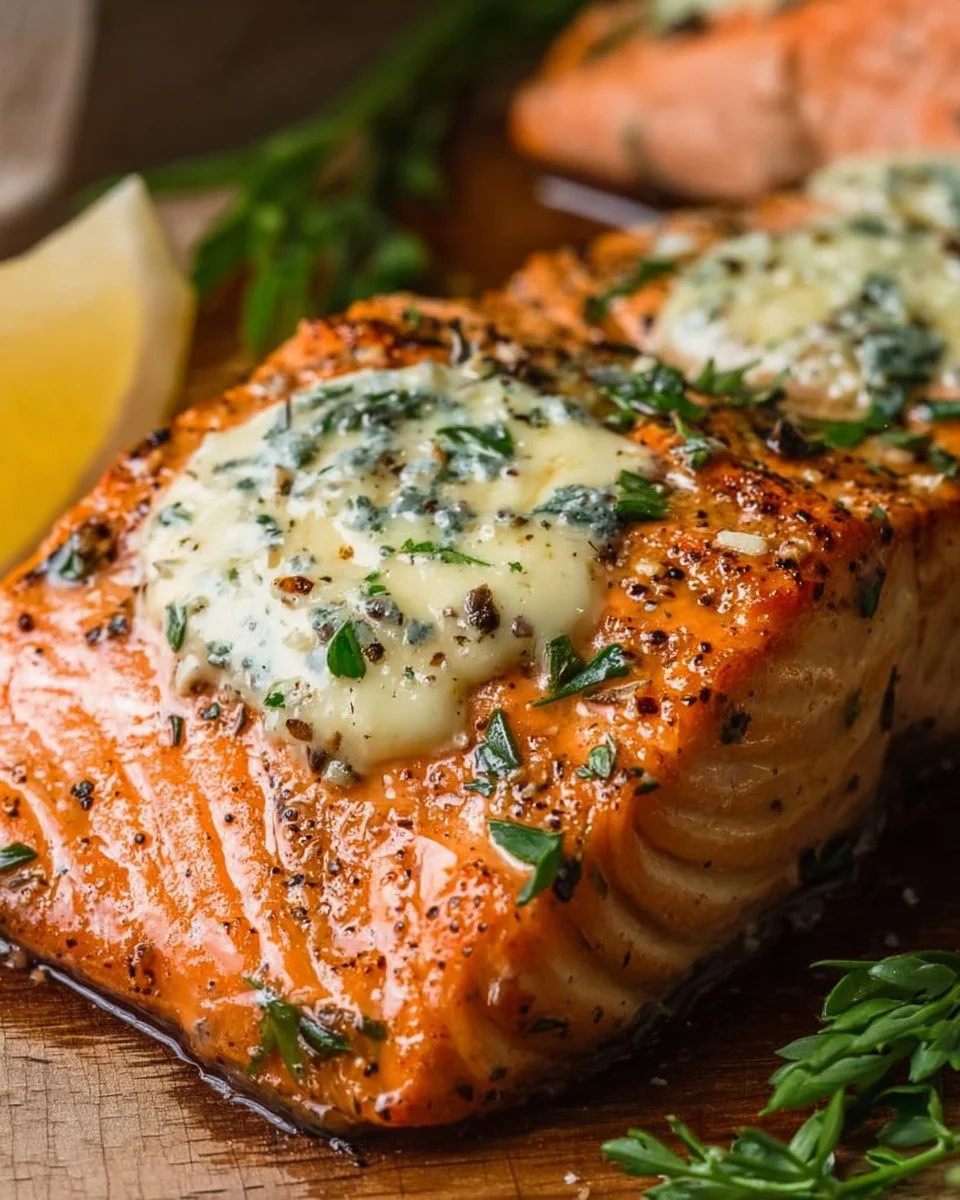 15-Minute Air Fryer Garlic Butter Salmon