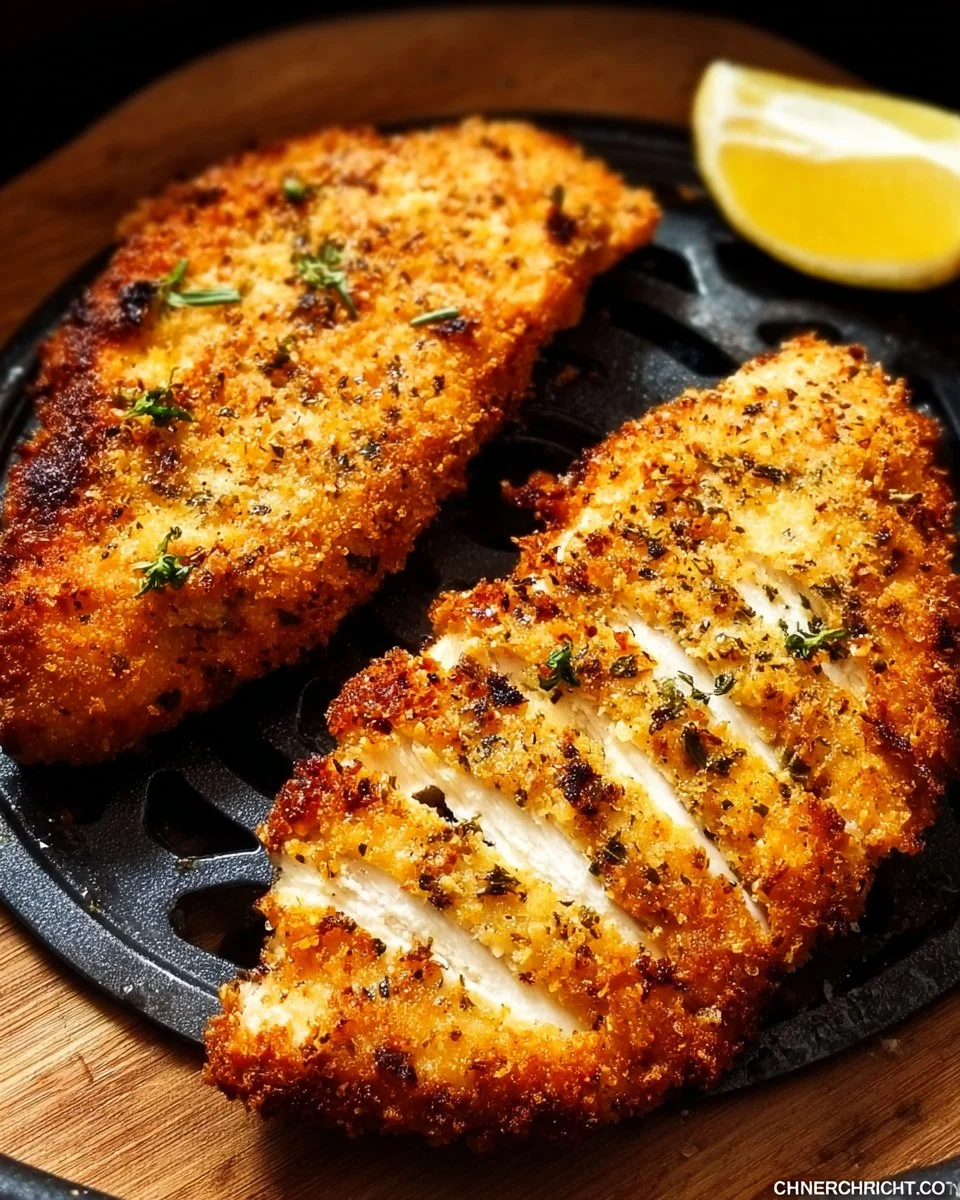 Air Fryer Breaded Chicken Breast