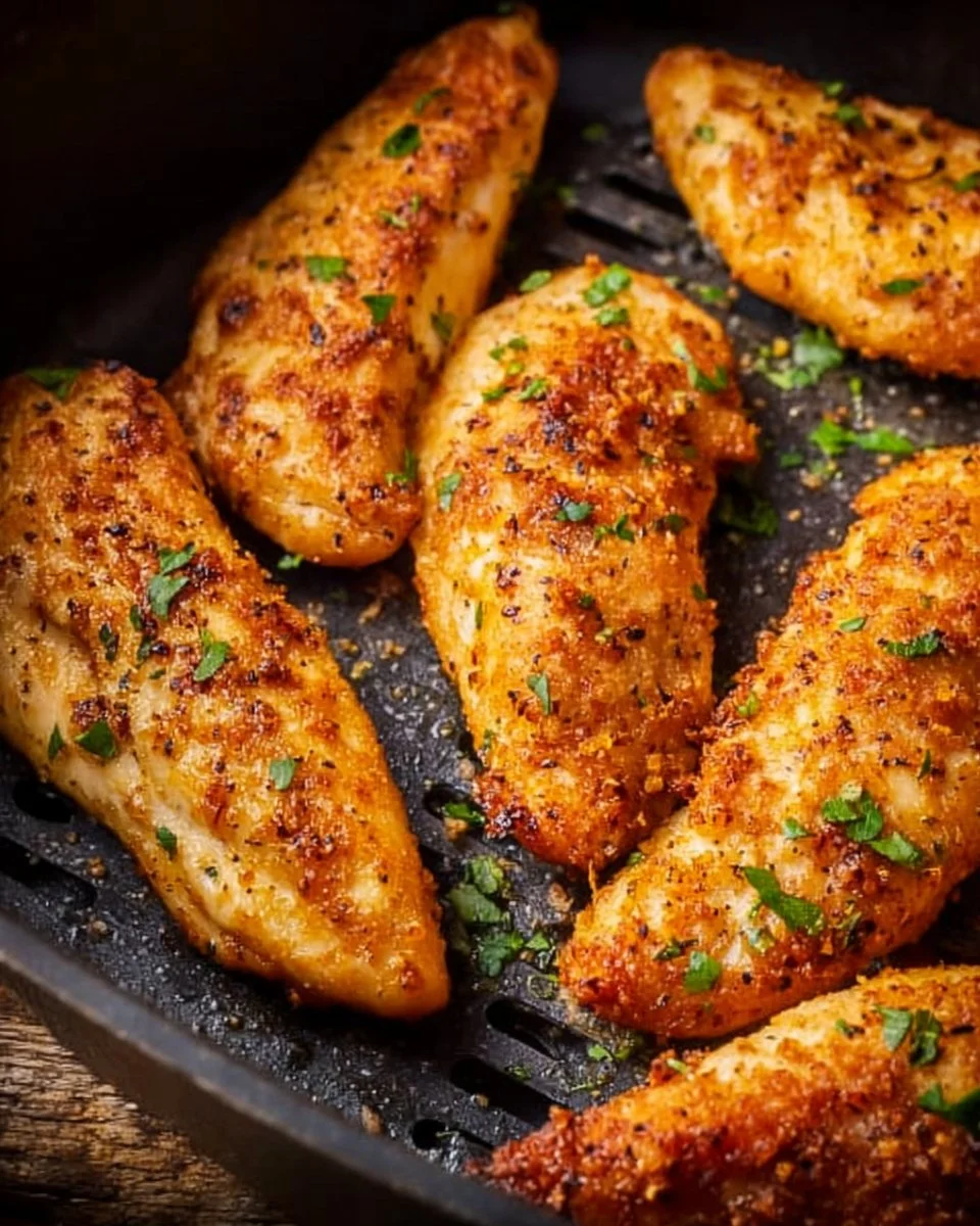 Air Fryer Chicken Tenders – No Breading