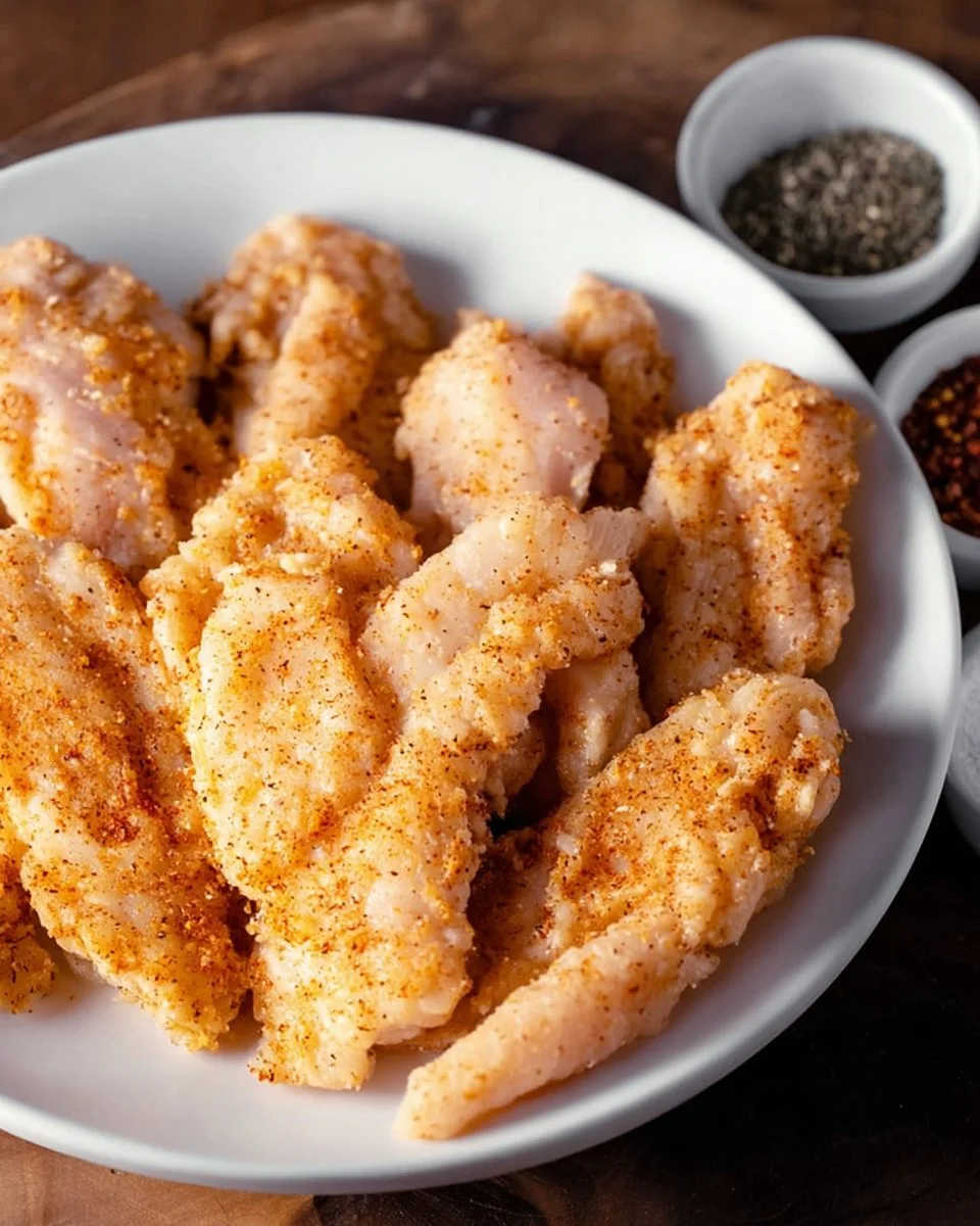 Air Fryer Chicken Tenders - Unbreaded