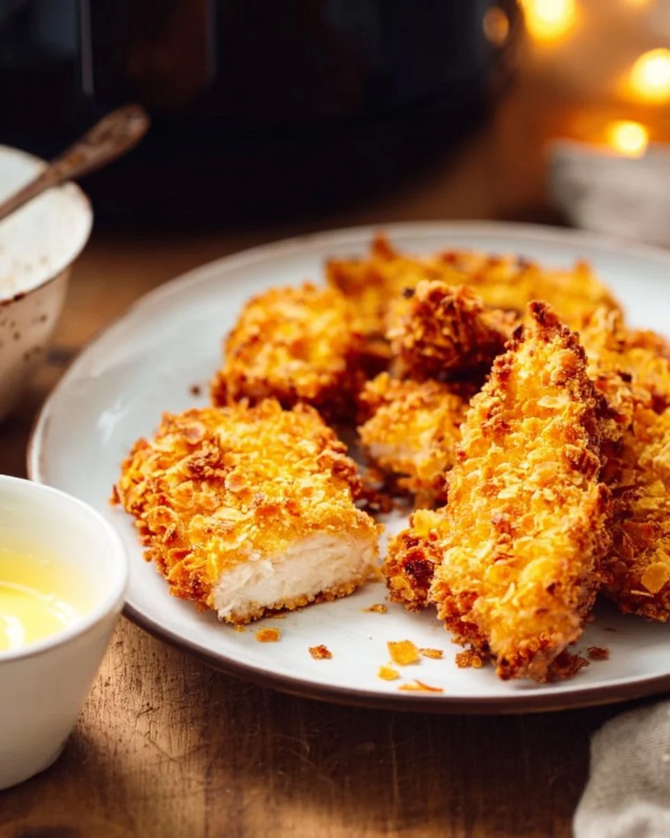 Air Fryer Cornflake Chicken