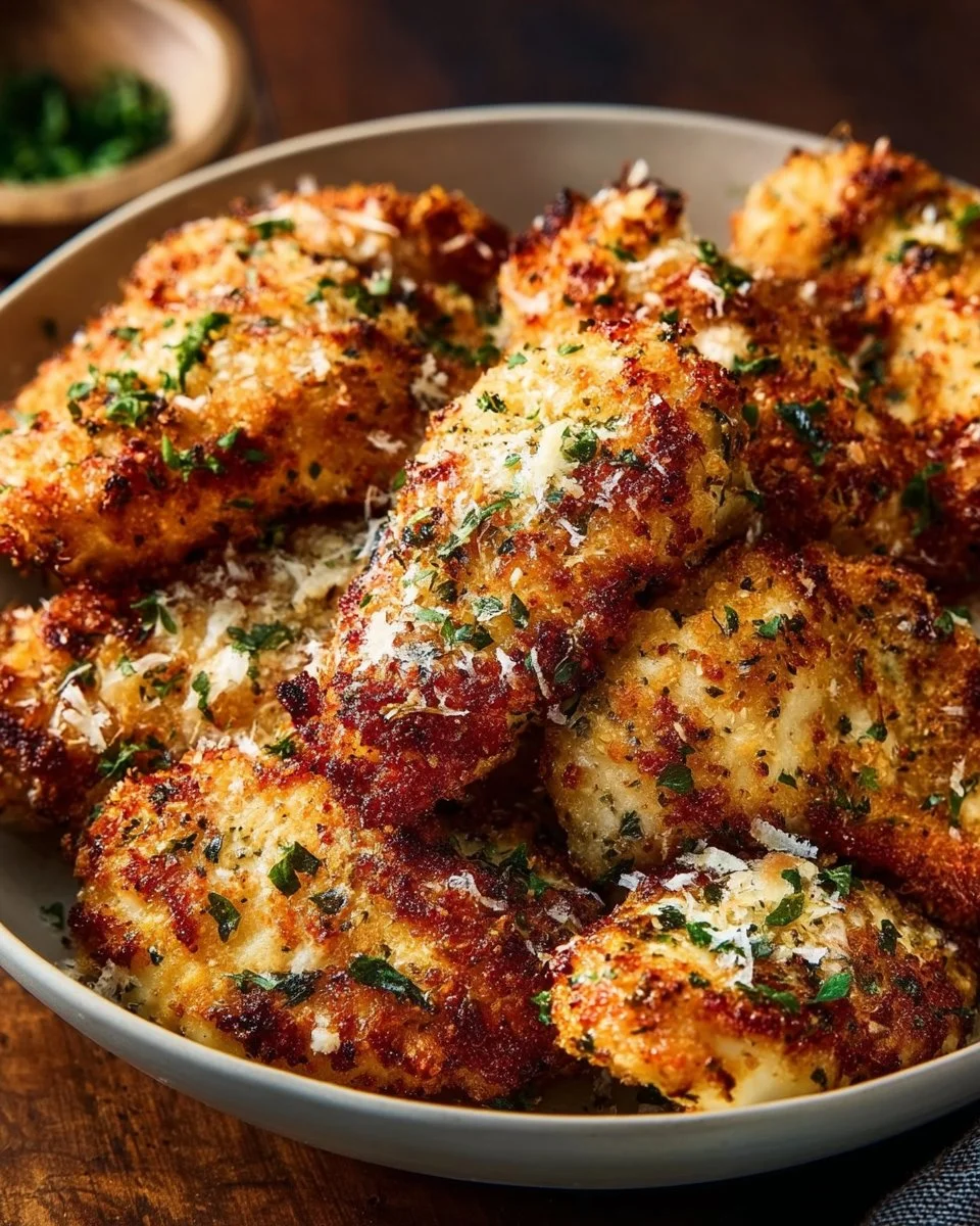 Air Fryer Garlic Parmesan Chicken
