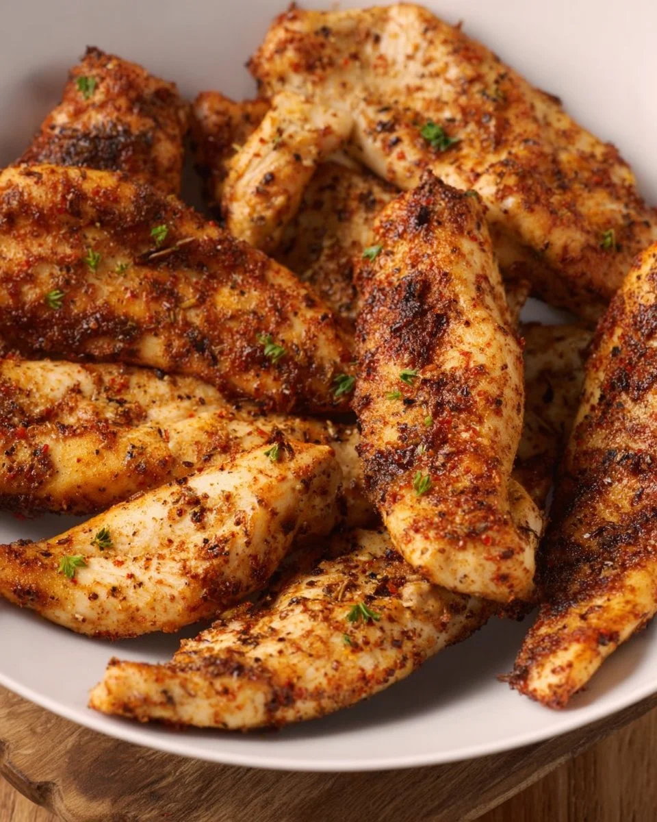 Air Fryer Grilled Chicken Tenders