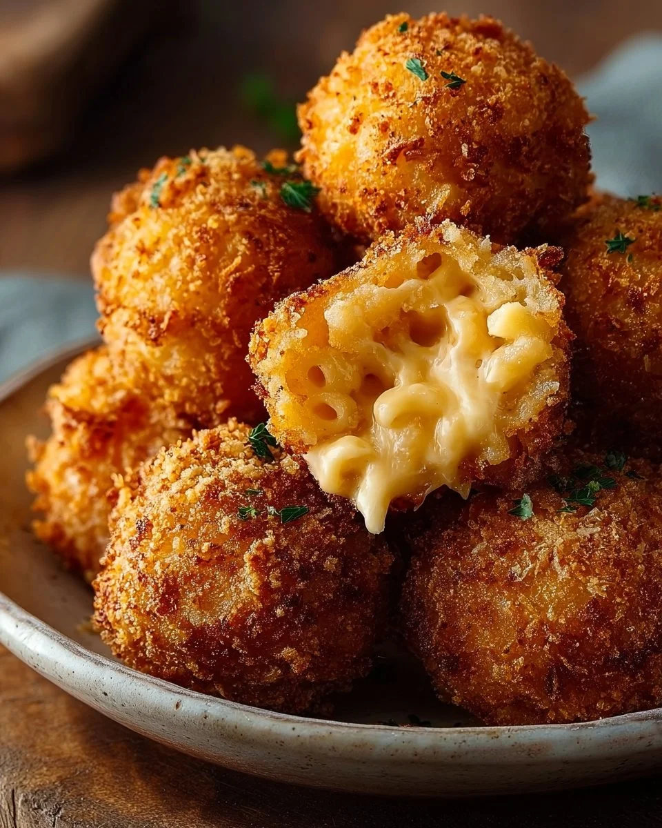 Cheesecake Factory Air Fryer Fried Macaroni and Cheese Balls
