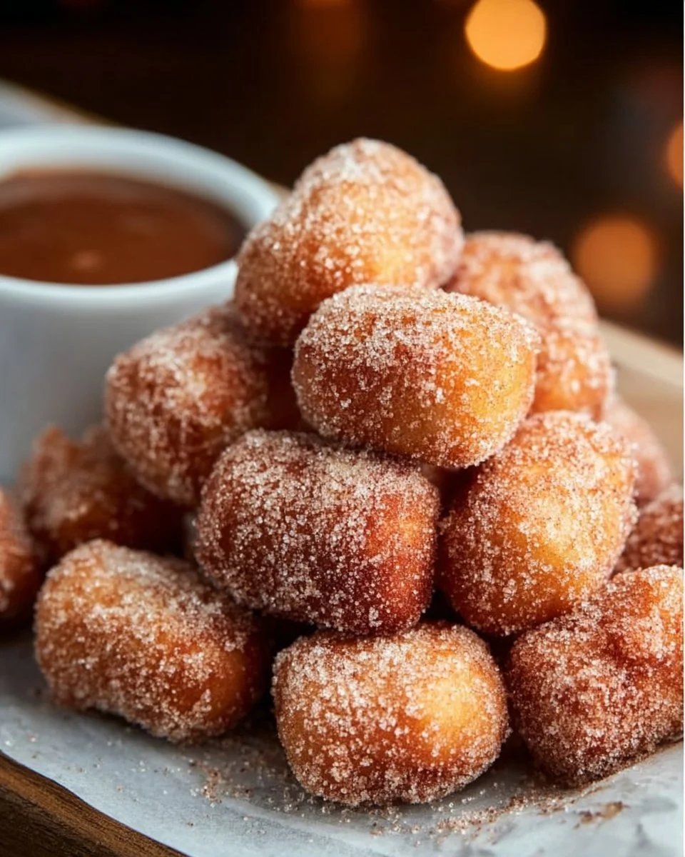 Crispy Air Fryer Churro Bites