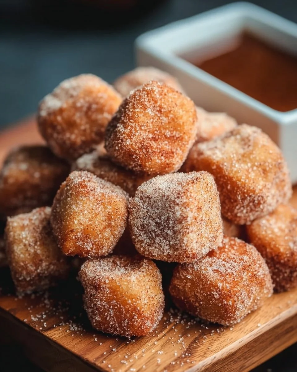 Crispy Air Fryer Churro Bites