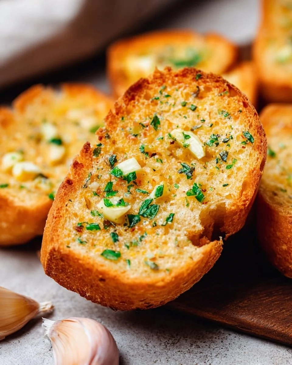 Crispy Air Fryer Garlic Bread