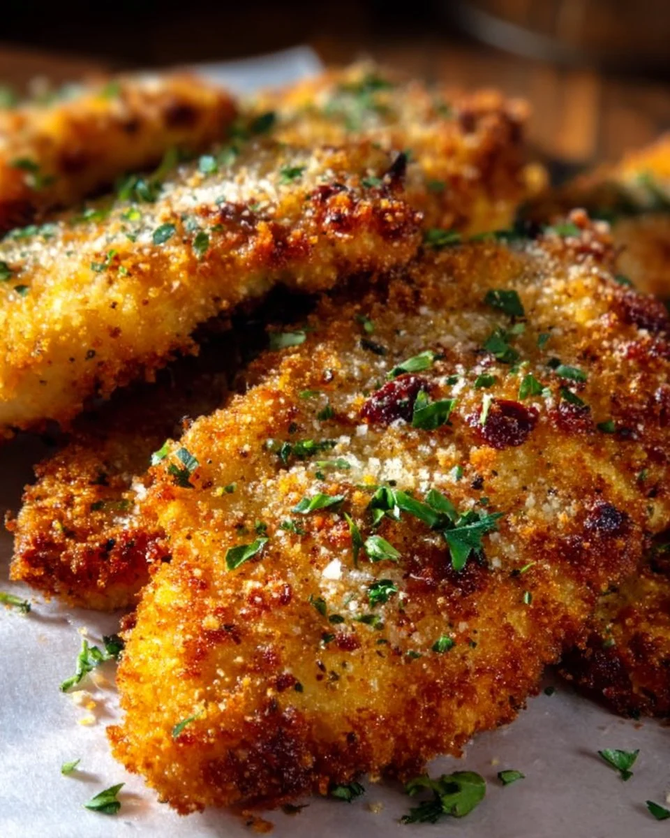 Crispy Air Fryer Parmesan Chicken