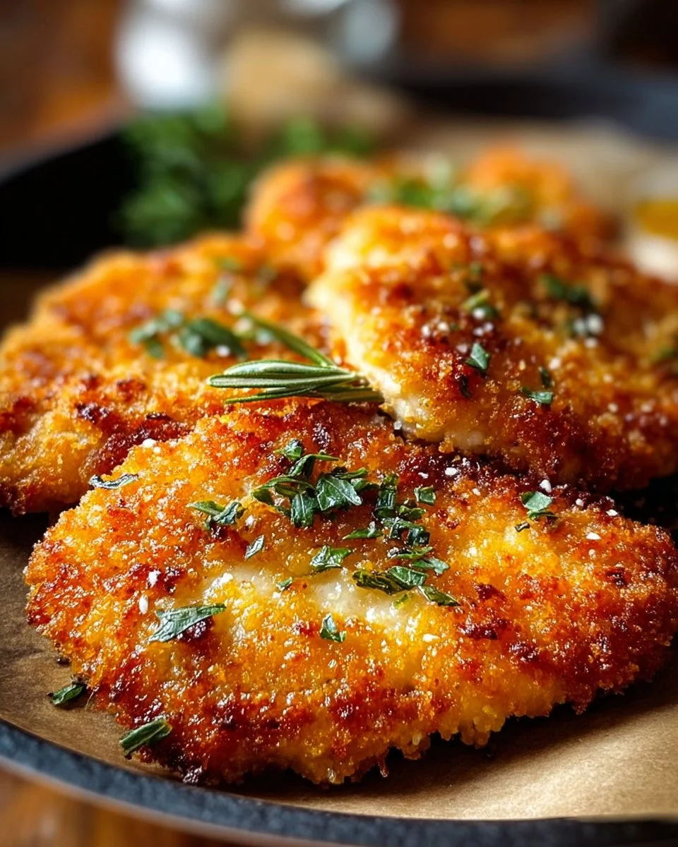 Crispy Air Fryer Parmesan Crusted Chicken