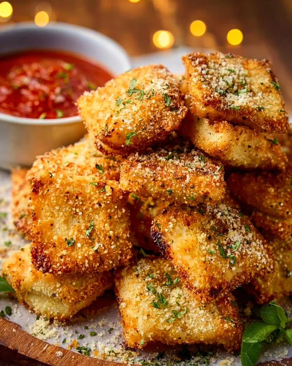 Crispy Toasted Ravioli