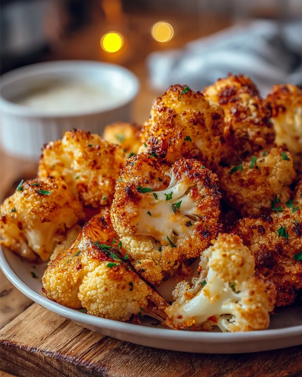 Easy Air Fryer Bang Bang Cauliflower