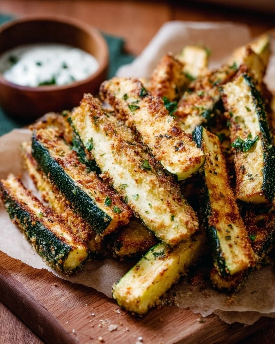 Easy Zucchini Air Fryer Fries