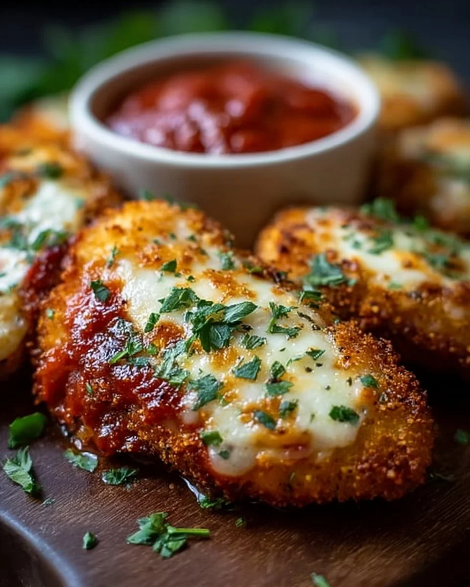 Healthy Air Fryer Chicken Parmesan