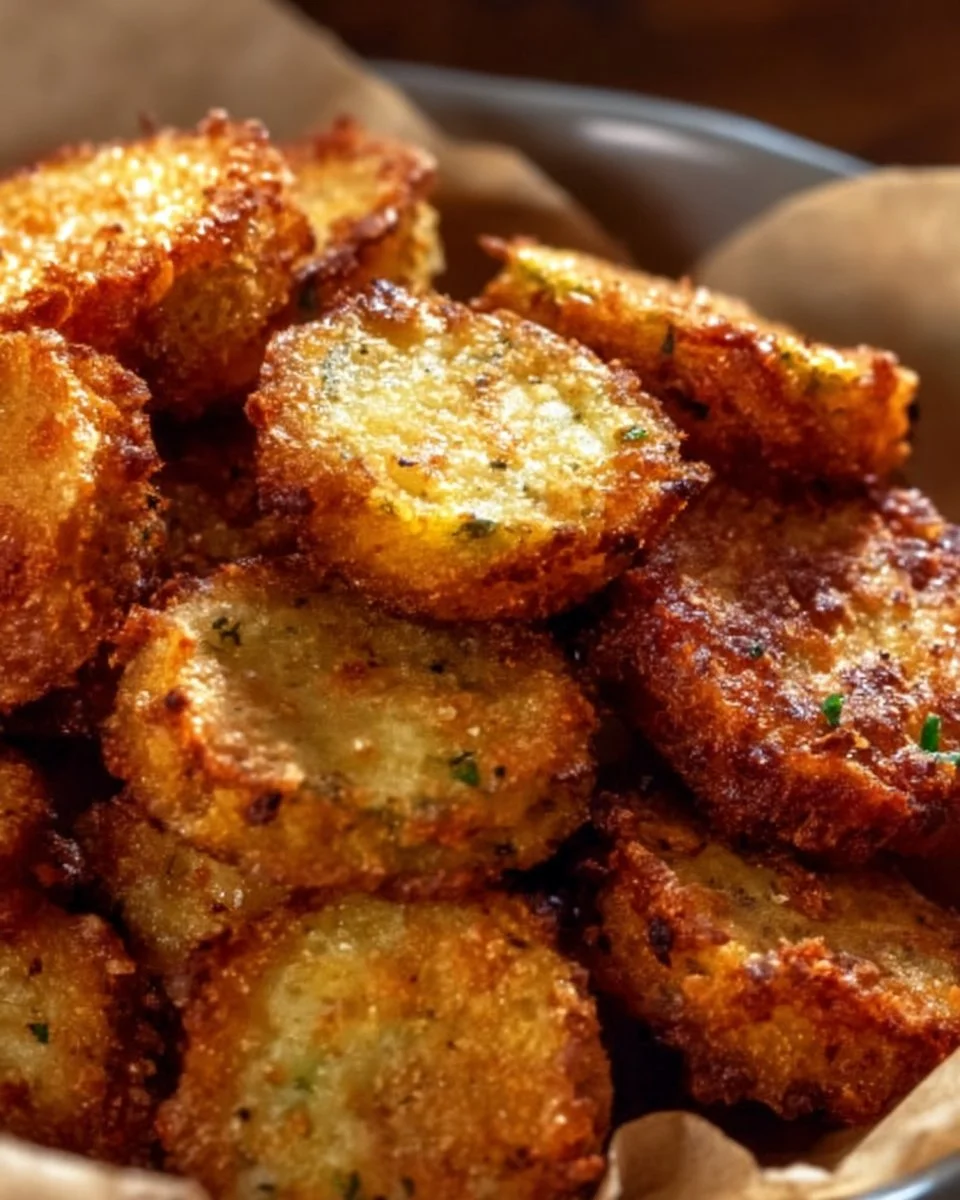 Healthy and Easy Air Fryer Fried Pickles
