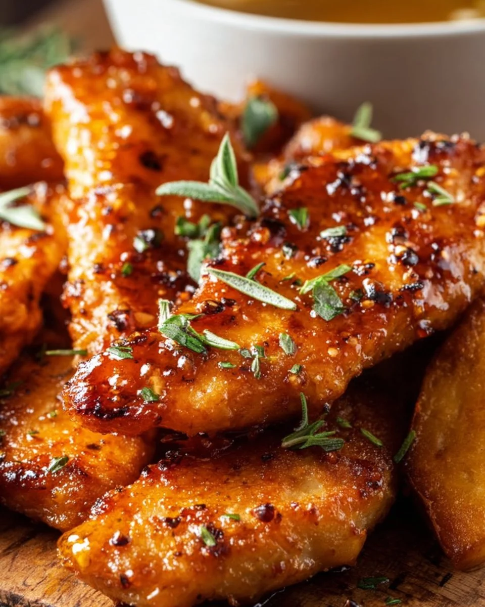 Honey Garlic Chicken Tenders