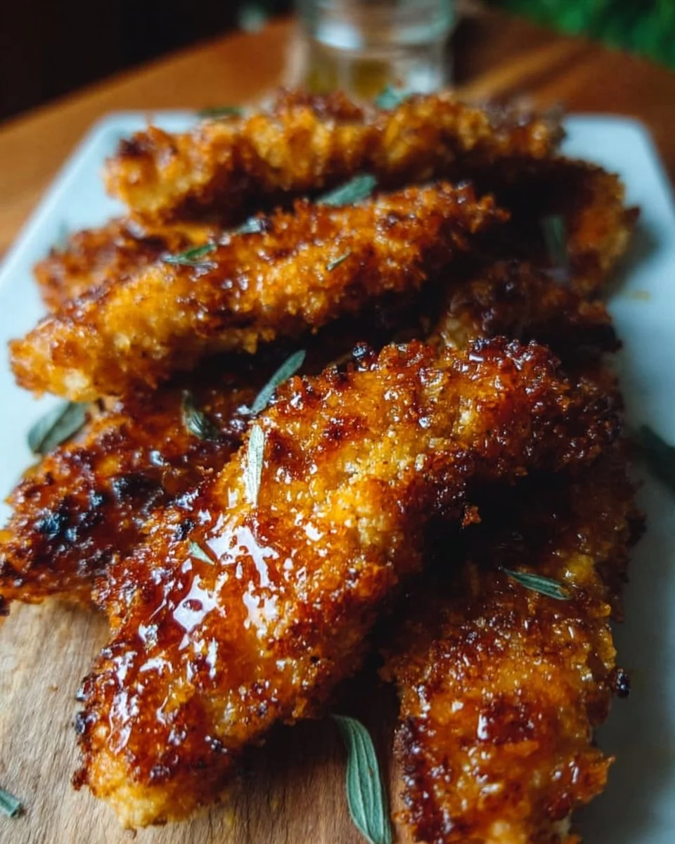 Irresistible Air Fryer Honey Butter Garlic Chicken Tenders in 30