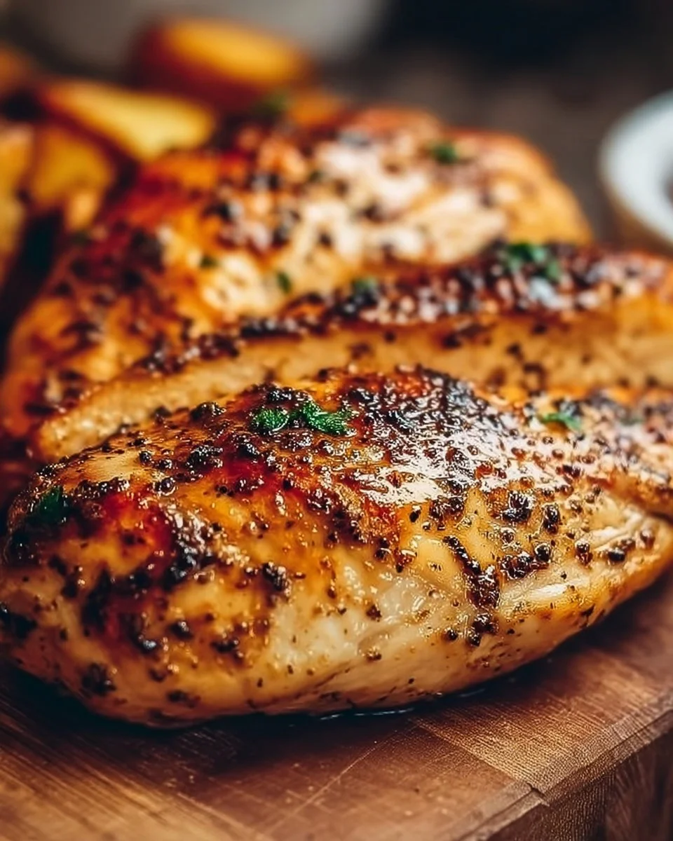Juicy Air Fryer Chicken Breasts