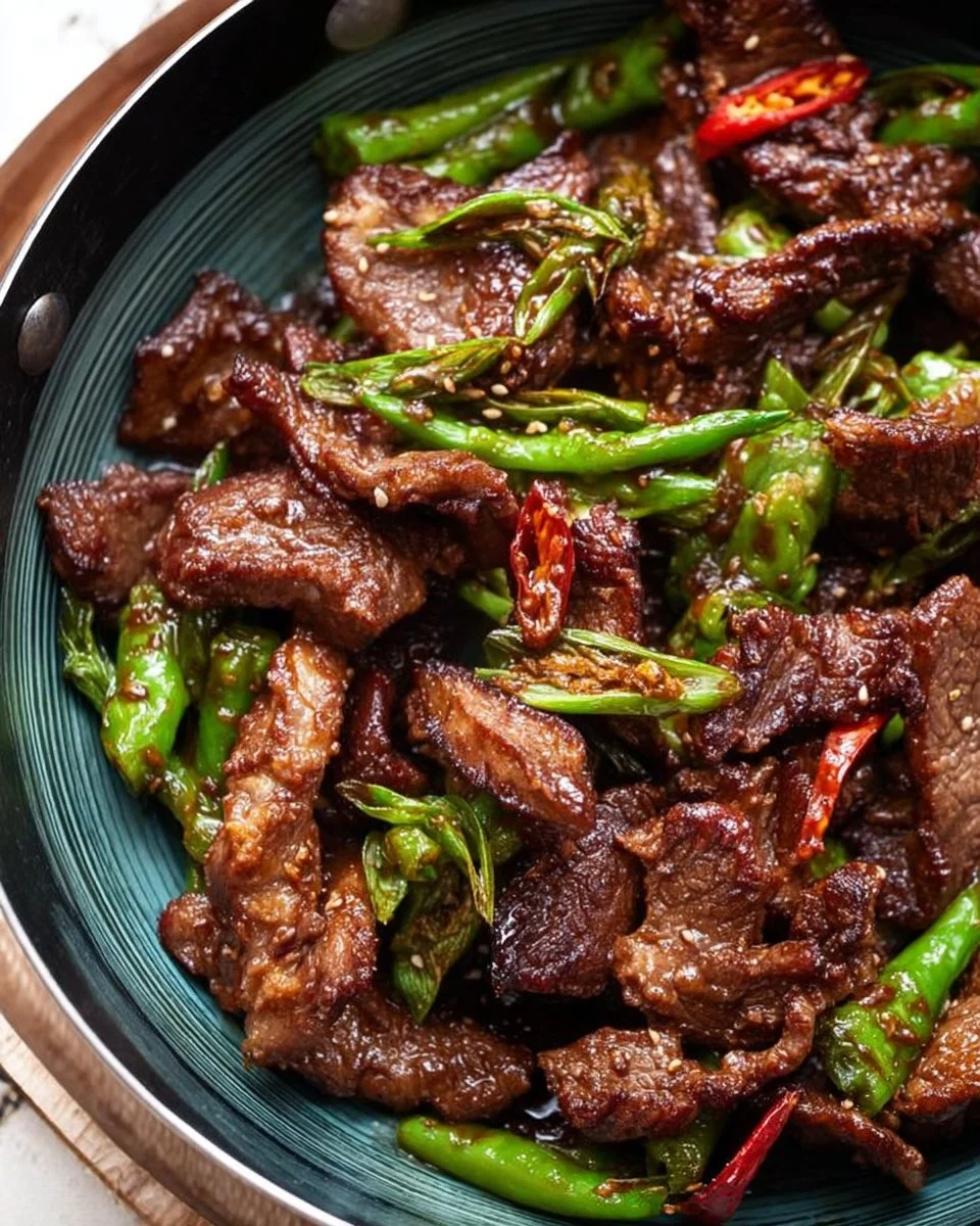 Keto Air Fryer Mongolian Beef