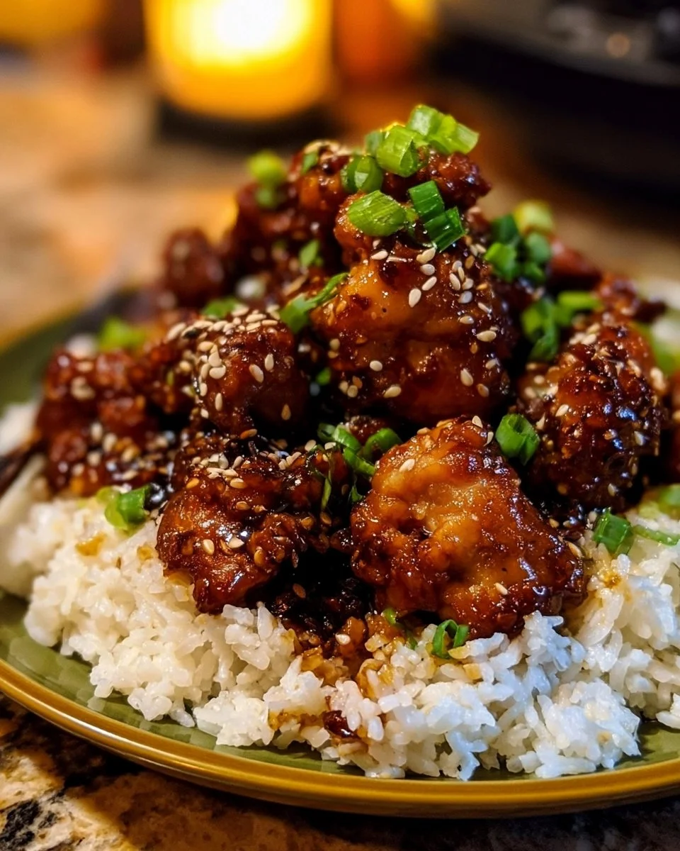 20 Minute Asian Air Fryer Sesame Chicken