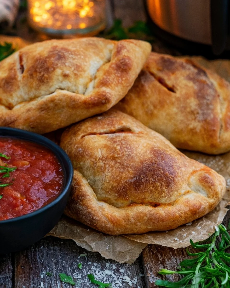 Air Fryer Calzones