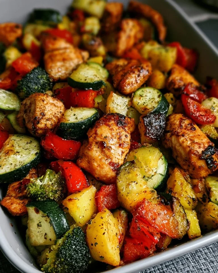 Delicious air fryer chicken served with colorful veggies on a plate