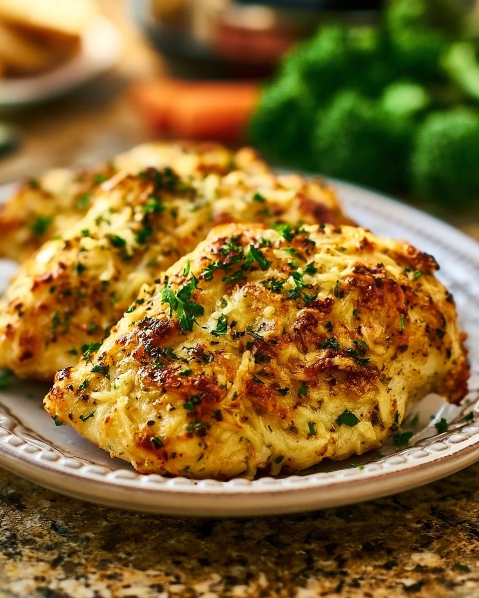 Air Fryer Garlic Parmesan Chicken