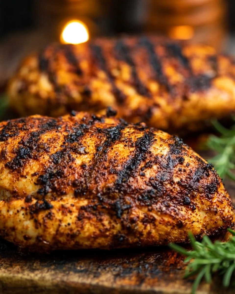 Air Fryer Grilled Chicken Breasts