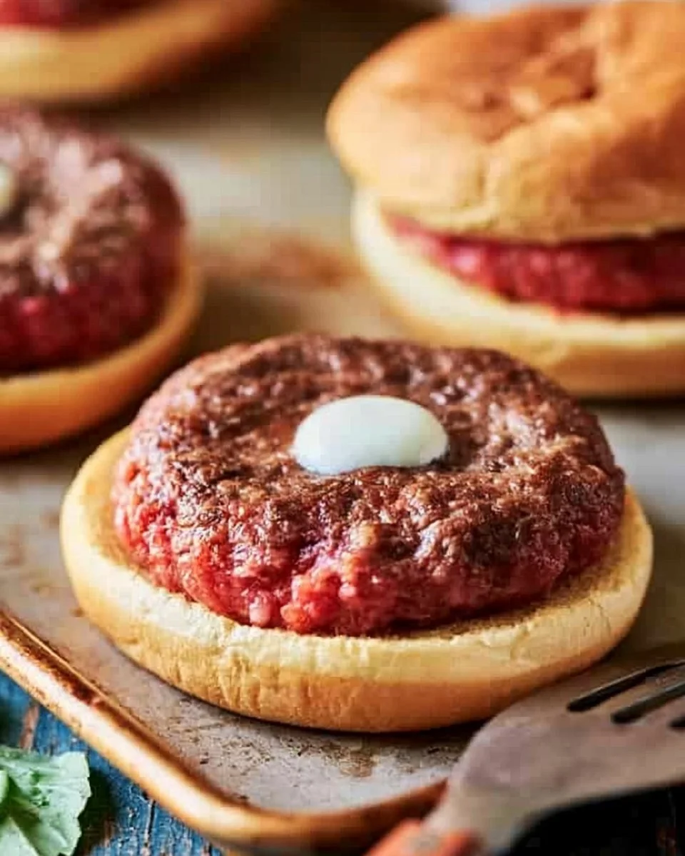 Air Fryer Hamburgers with Garlic Aioli Recipe | Hamburger recipes air fryer, Air fryer foods