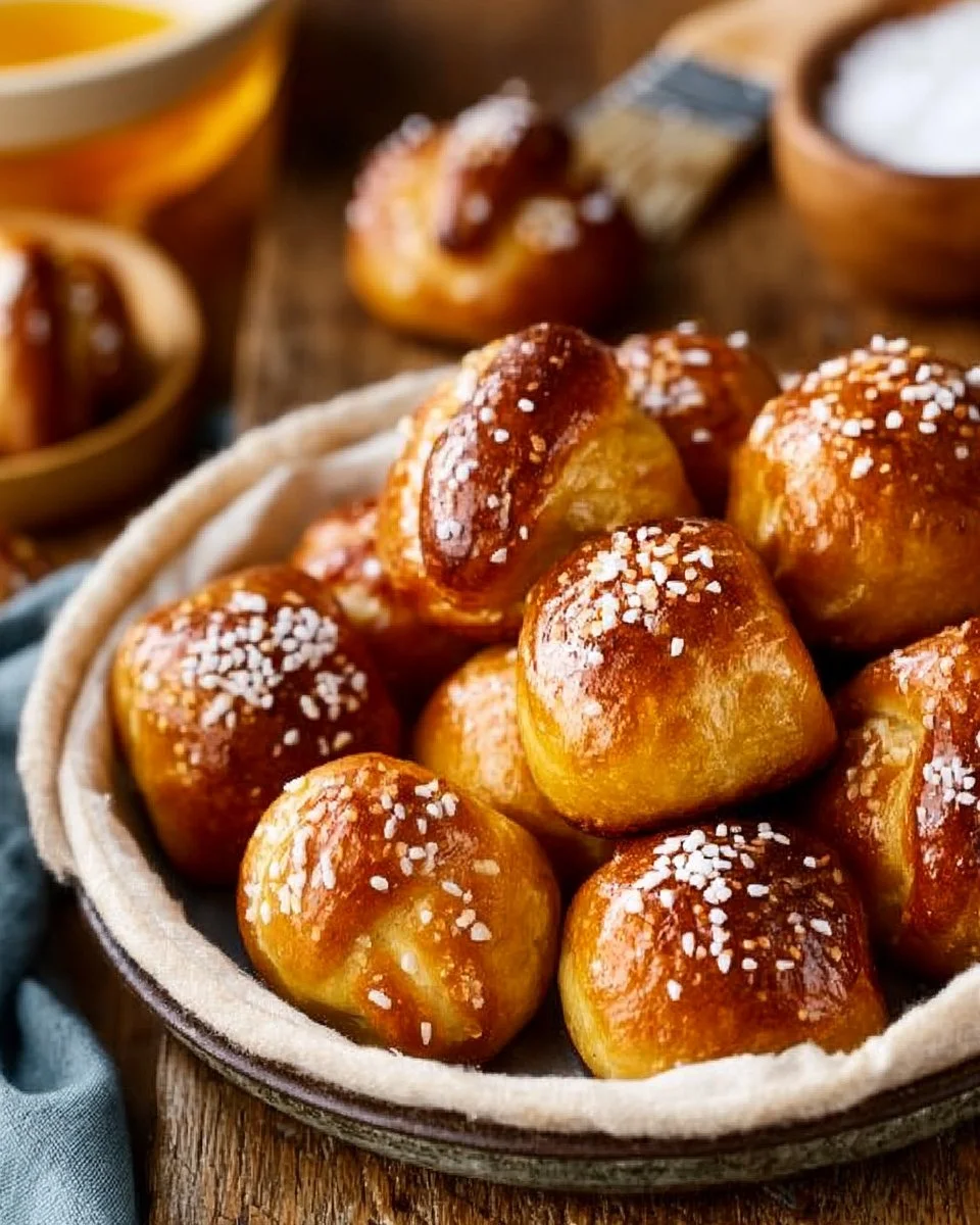 Air Fryer Pretzel Bites