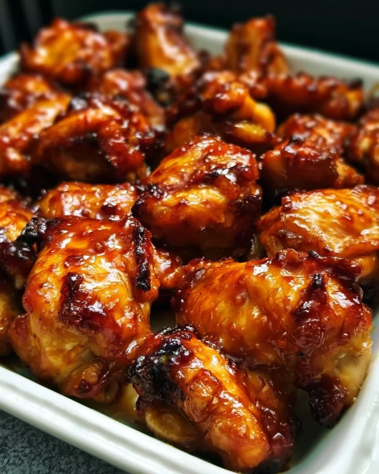 Air fryer teriyaki chicken served with vegetables on a plate