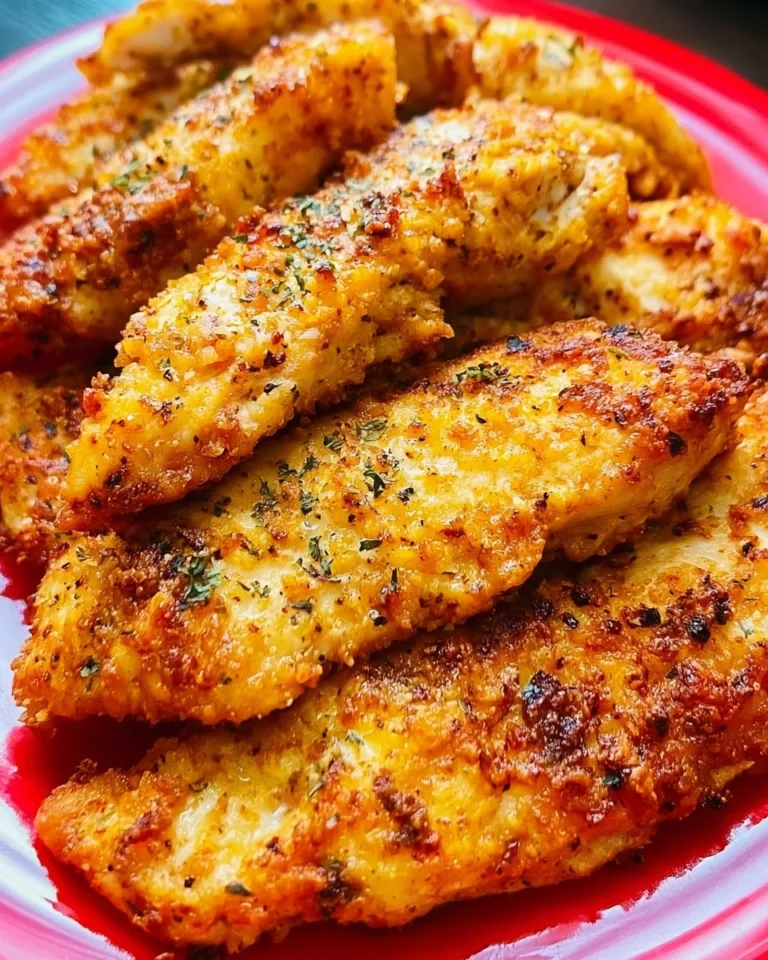 Crispy air fried chicken tenderloins served with dipping sauce