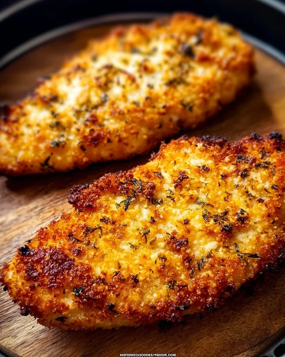 Air Fryer Breaded Chicken Breast