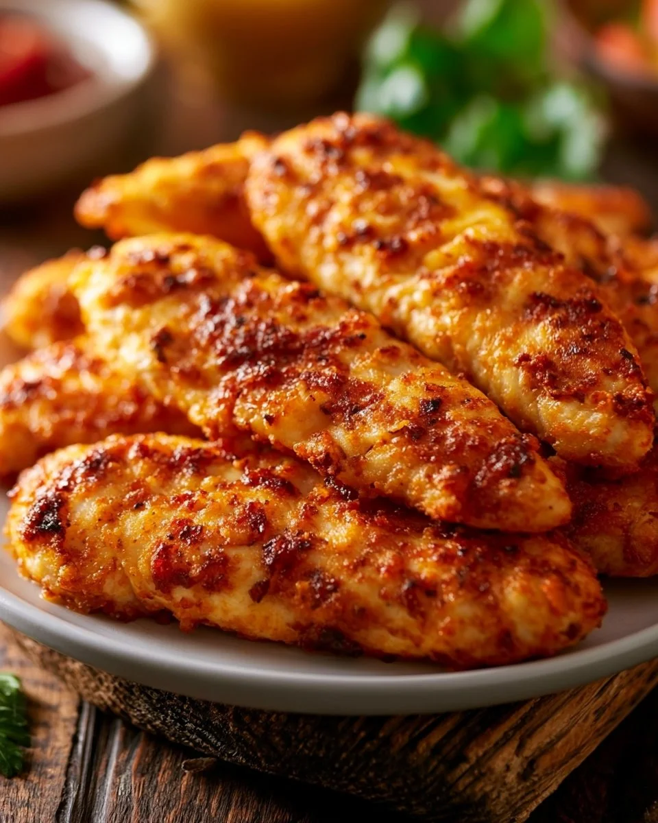 Crispy Air Fryer Chicken Tenderloins