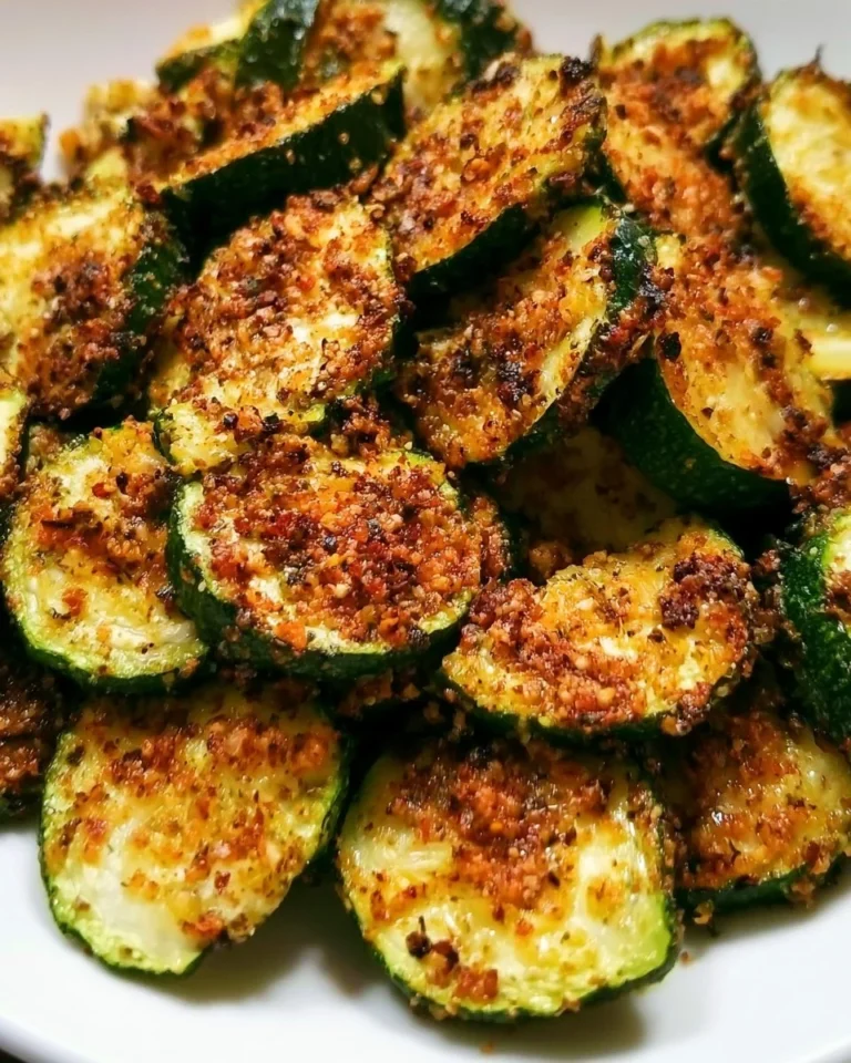 Delicious crispy air fryer zucchini fries served with dipping sauce