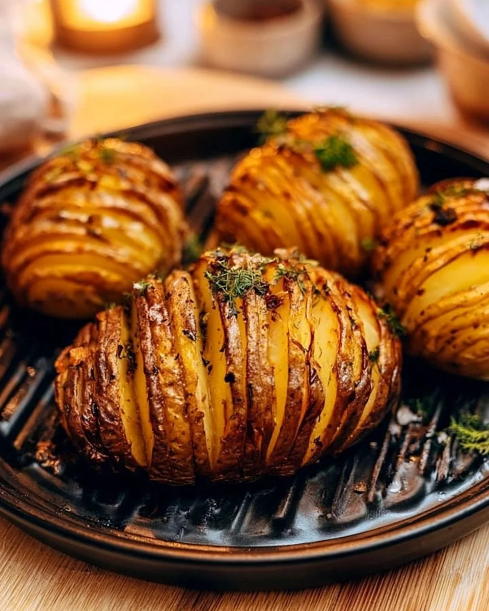 Hasselback Potatoes