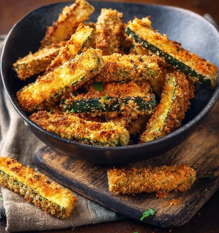 Crispy Healthy Keto Zucchini Fries