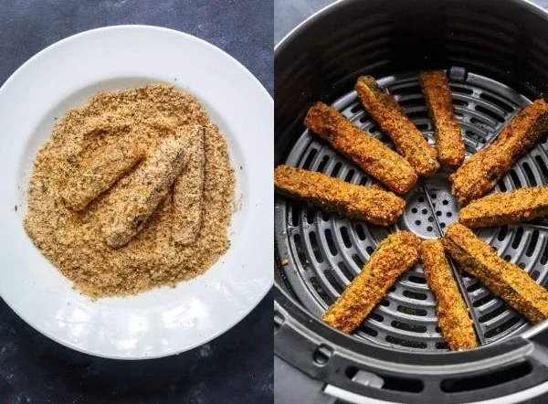 Crispy Healthy Zucchini Fries
