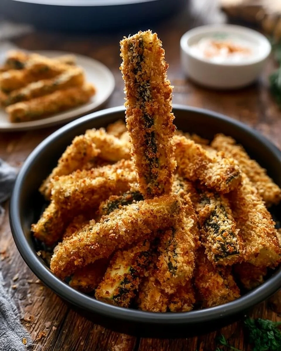 Crispy Healthy Zucchini Fries