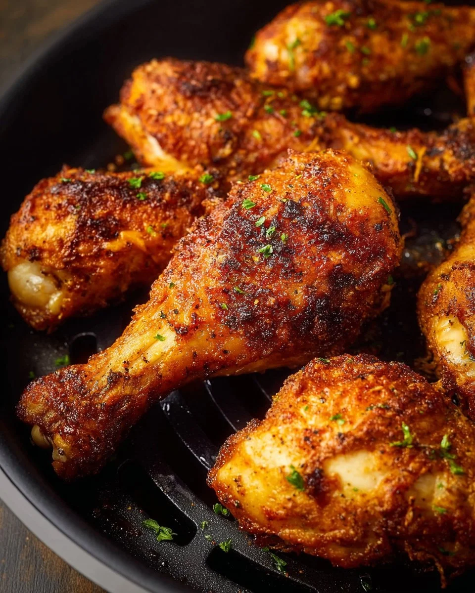 Crispy, Juicy Air Fryer Chicken Legs