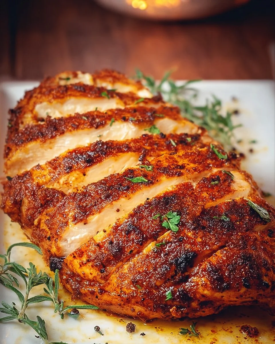 Easy and Juicy Air Fryer Chicken Breast Recipe