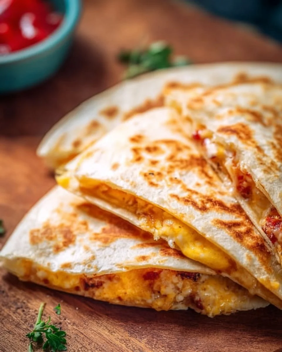 Fast and Easy Breakfast Quesadillas