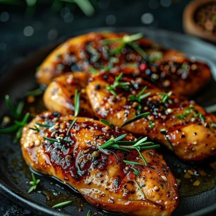Air Fryer Honey Garlic Chicken Breast