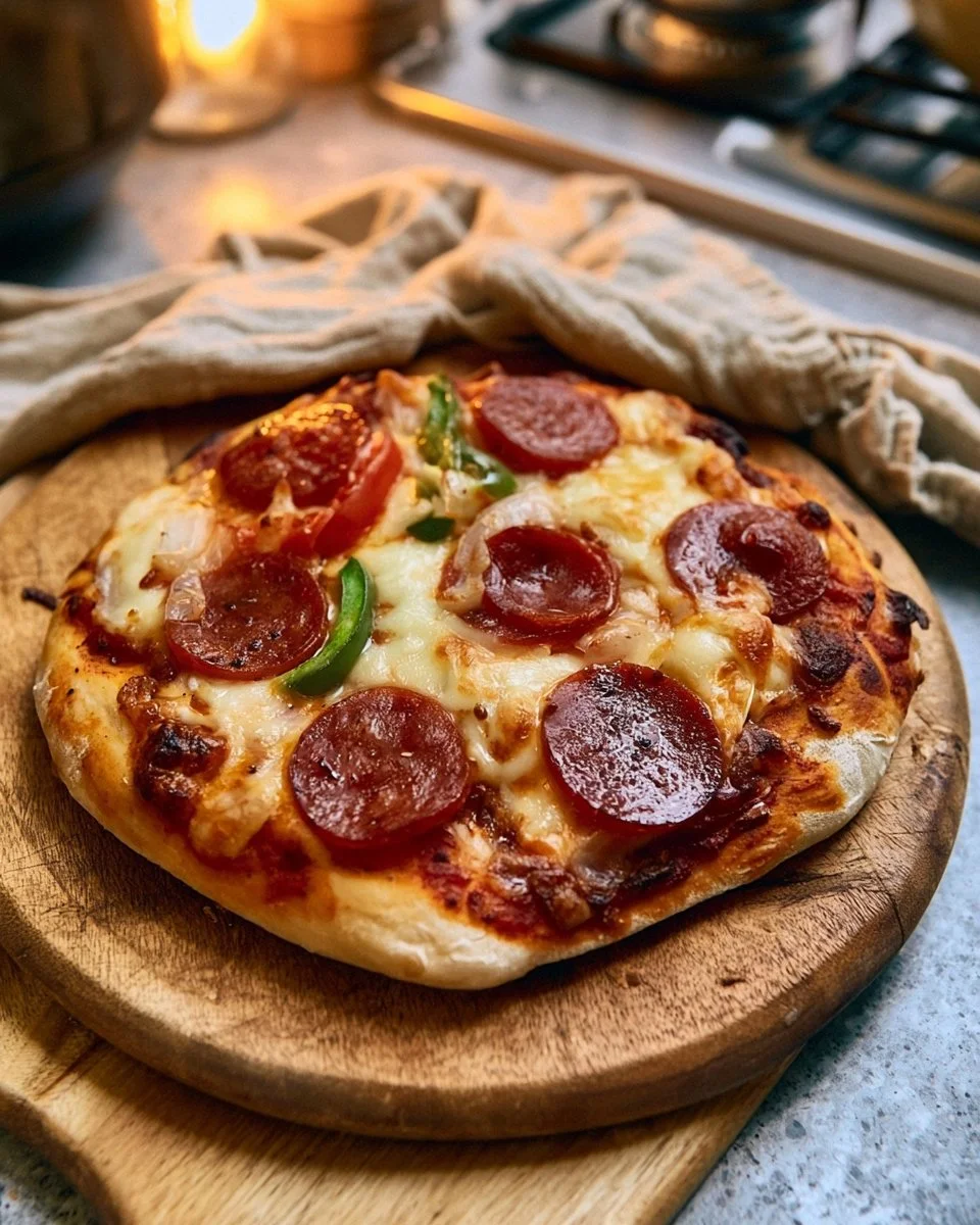 15 Minute Air Fryer Pizza