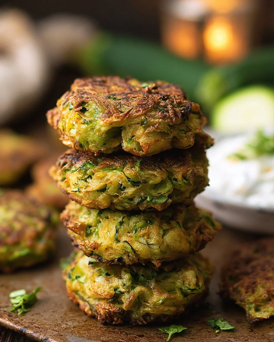 Air Fryer Zucchini Fritters