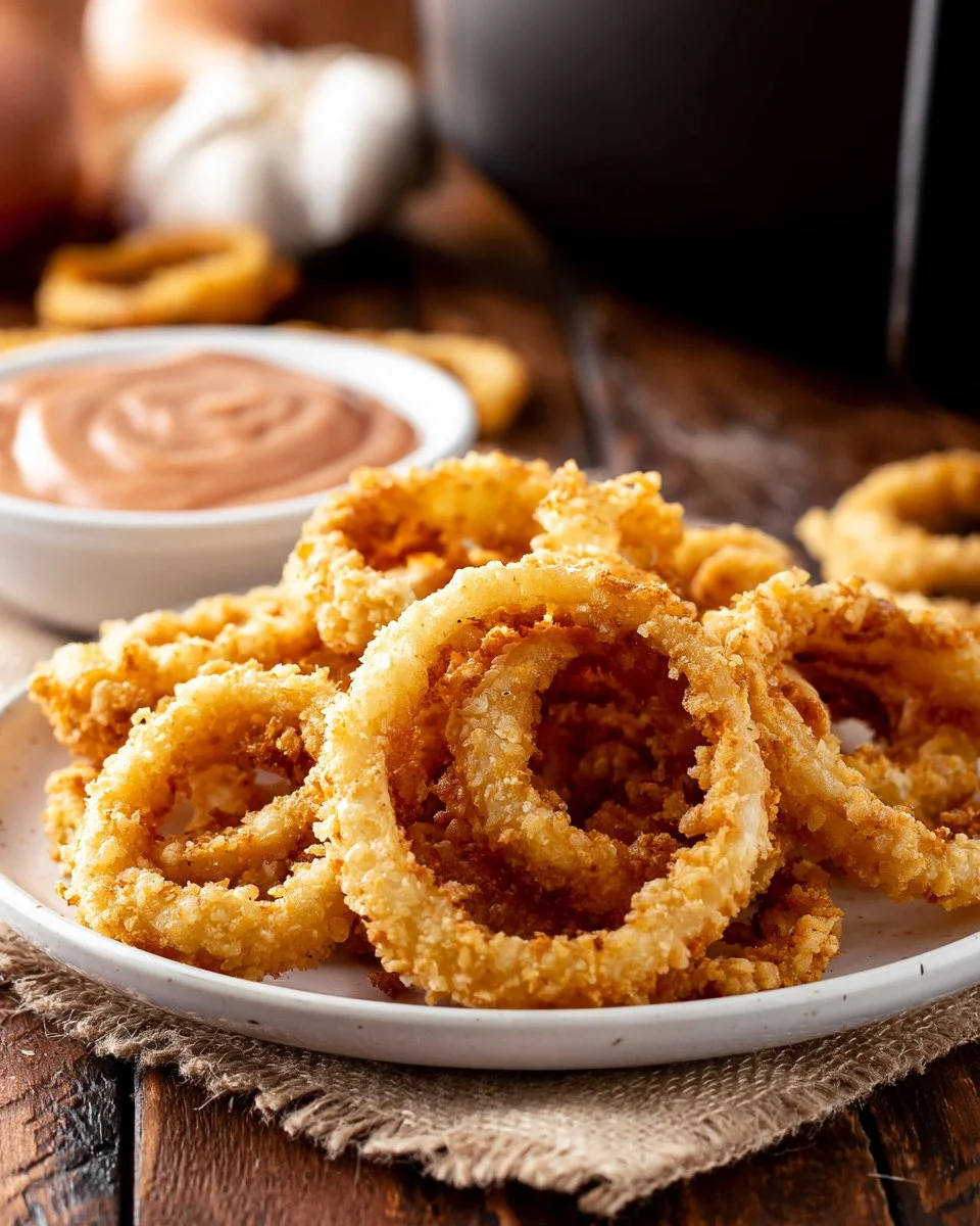 Crispy Air Fryer Onion Rings