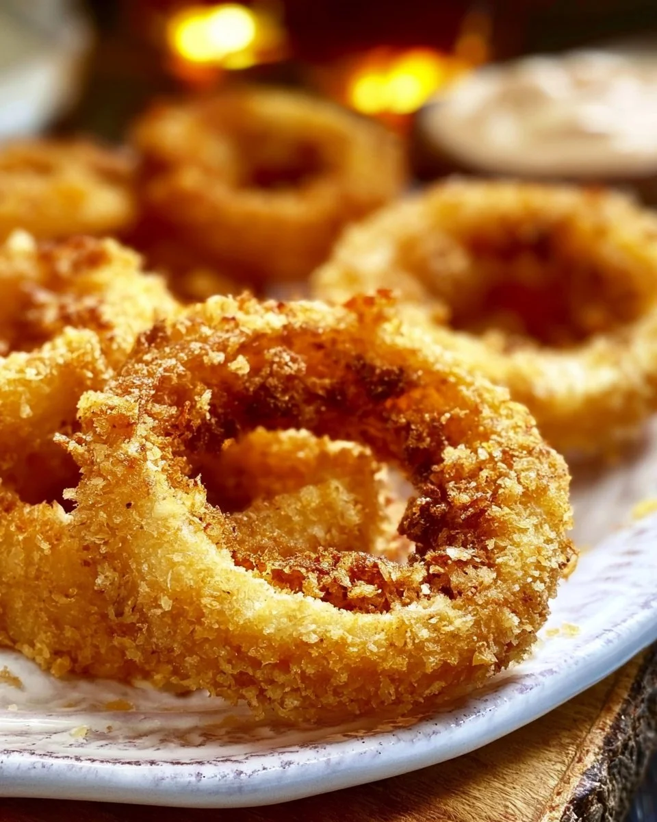 Crispy Air Fryer Onion Rings Recipe