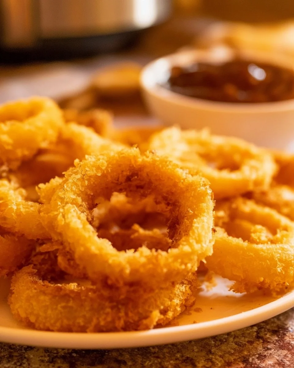 Crispy Air-Fryer Onion Rings