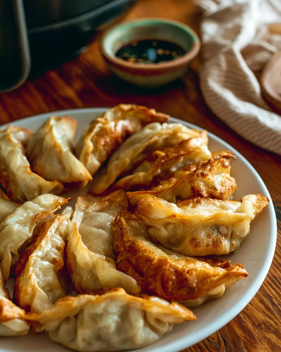 Quick & CRispy Air Fryer Potstickers (From Frozen)