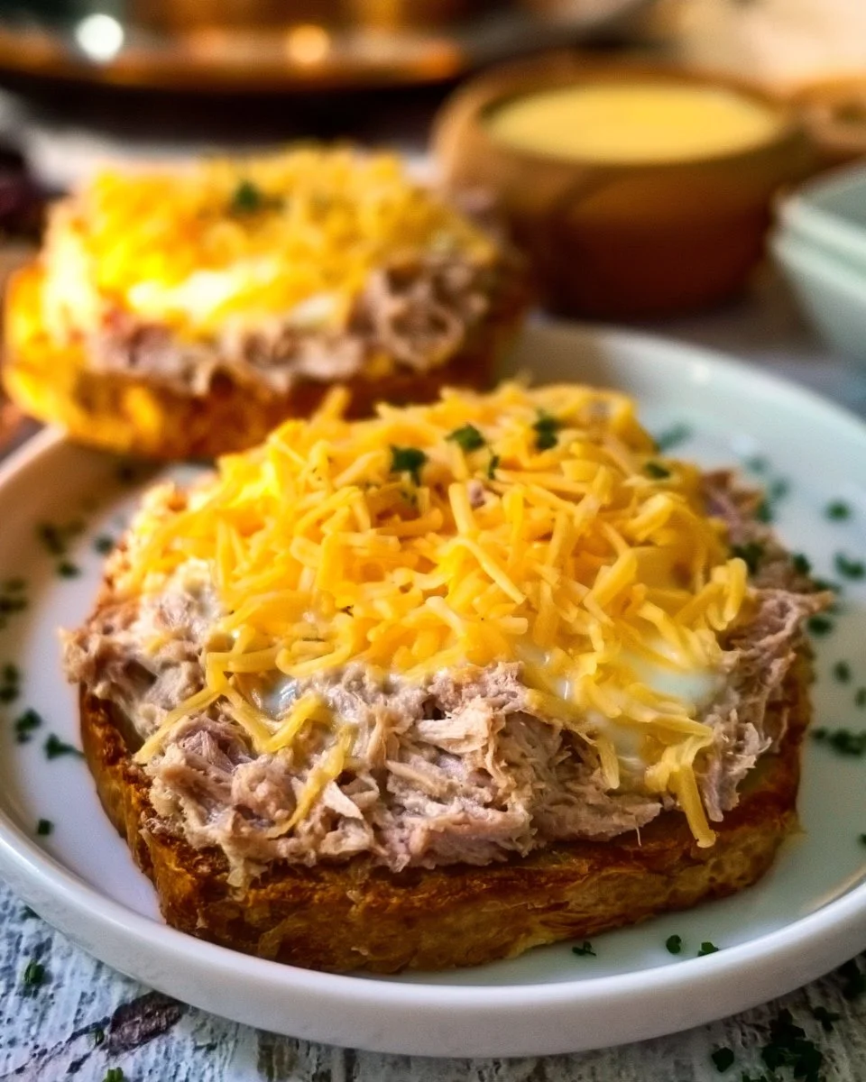 Air Fryer Low Carb Tuna Melts